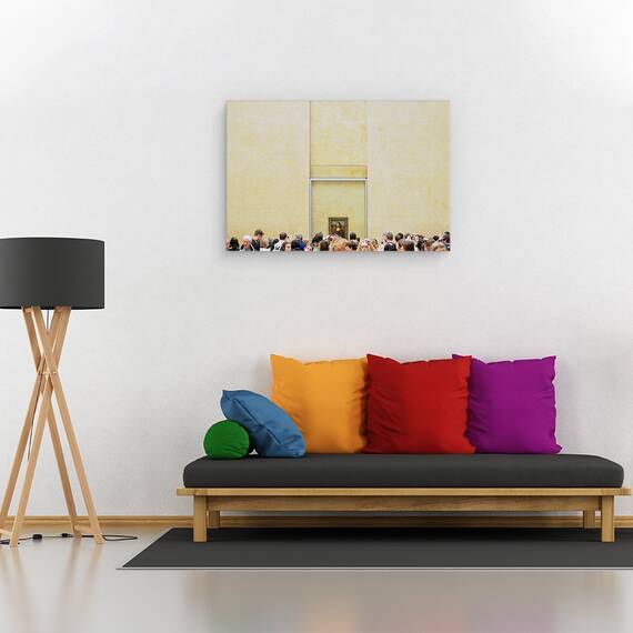 Tablou Canvas - Fereastra Spre Lume A Lisei, Marime: 40 x 60 cm - 2- Roveli