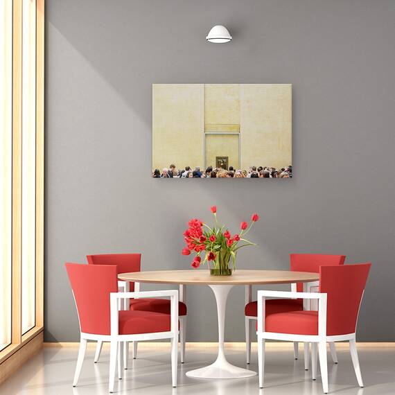 Tablou Canvas - Fereastra Spre Lume A Lisei, Marime: 40 x 60 cm - 4- Roveli
