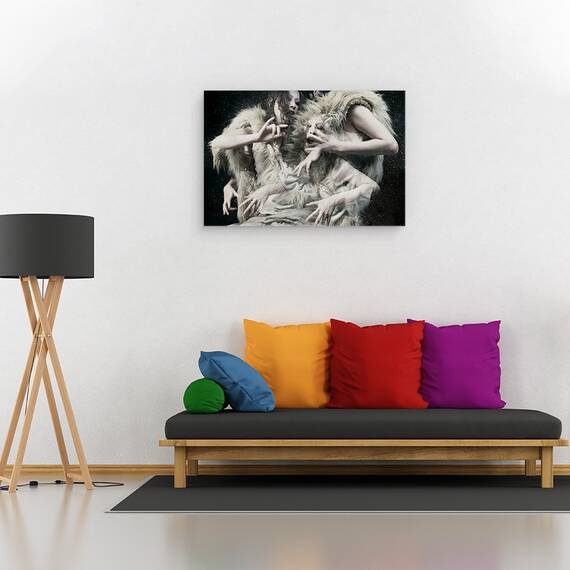 Tablou Canvas - Fiicele Lupului, Marime: 40 x 60 cm - 2- Roveli