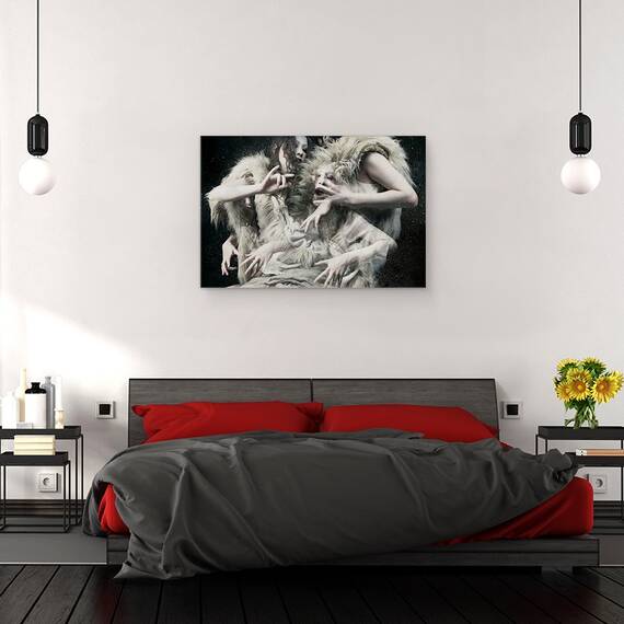 Tablou Canvas - Fiicele Lupului, Marime: 40 x 60 cm - 3- Roveli