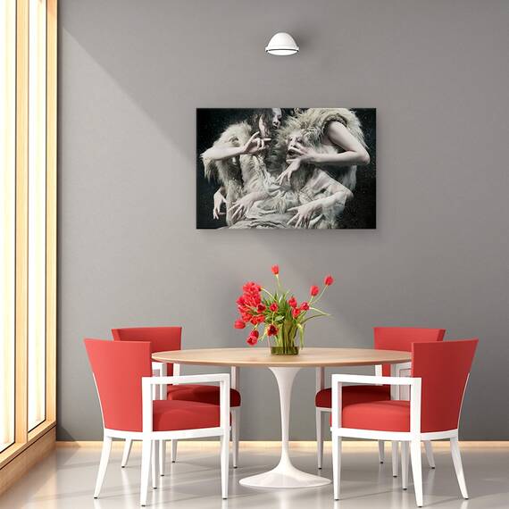 Tablou Canvas - Fiicele Lupului, Marime: 40 x 60 cm - 4- Roveli