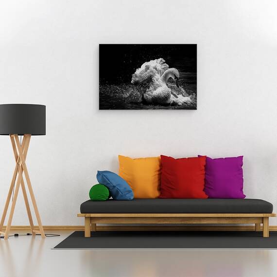 Tablou Canvas - In Miscare, Marime: 40 x 60 cm - 2- Roveli