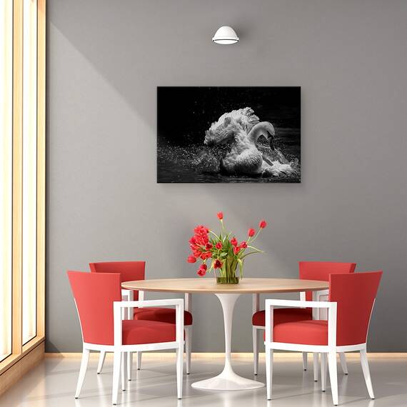 Tablou Canvas - In Miscare, Marime: 40 x 60 cm - 4- Roveli
