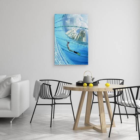Tablou Canvas - In Oras, Marime: 40 x 60 cm - 4- Roveli