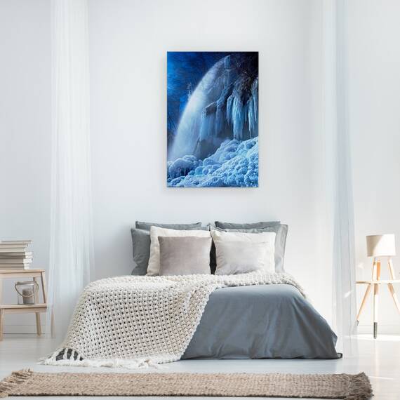 Tablou Canvas - Inghetat In Lumina Lunii, Marime: 40 x 60 cm - 3- Roveli