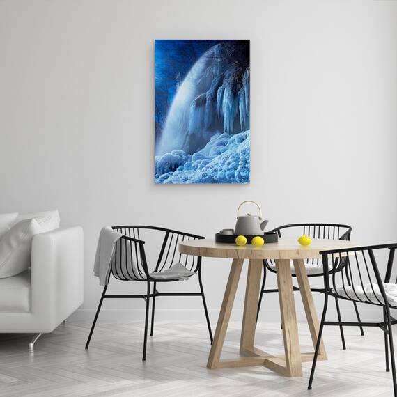 Tablou Canvas - Inghetat In Lumina Lunii, Marime: 40 x 60 cm - 4- Roveli