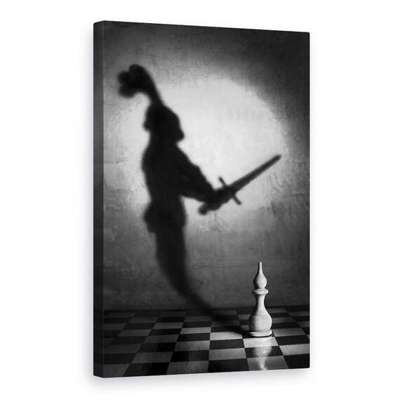 Tablou Canvas - Inima Unui Cavaler, Marime: 40 x 60 cm - - Roveli