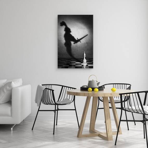 Tablou Canvas - Inima Unui Cavaler, Marime: 40 x 60 cm - 4- Roveli