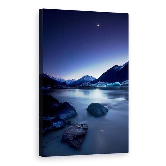 Tablou Canvas - Lumina Lunii, Marime: 40 x 60 cm - - Roveli