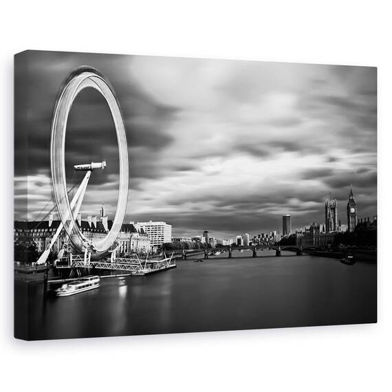 Tablou Canvas - Miscare, Marime: 40 x 60 cm - - Roveli