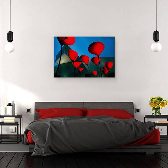Tablou Canvas - Muzeul Maxxi, Marime: 40 x 60 cm - 3- Roveli