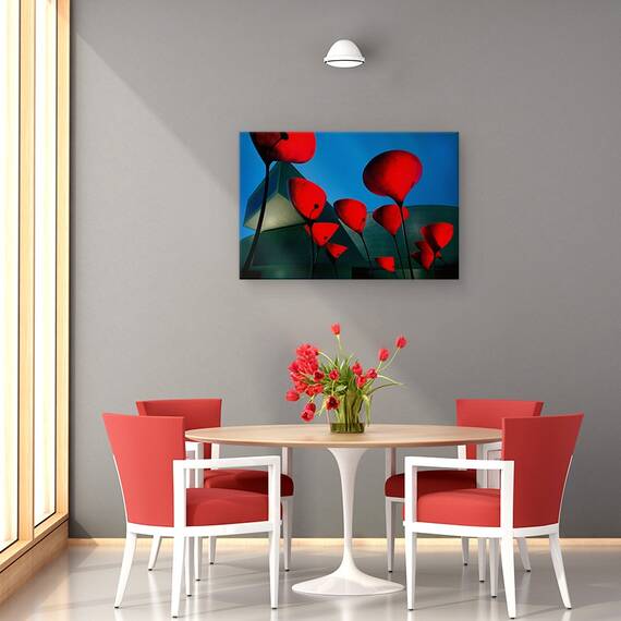 Tablou Canvas - Muzeul Maxxi, Marime: 40 x 60 cm - 4- Roveli