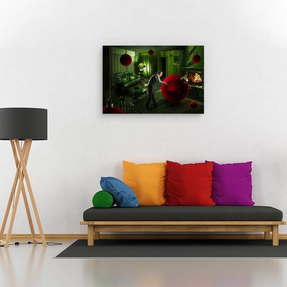 Tablou Canvas - Nebunie De Craciun, Marime: 40 x 60 cm - 2- Roveli