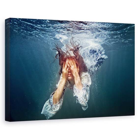 Tablou Canvas - Nu Plange, Alice, Marime: 40 x 60 cm - - Roveli
