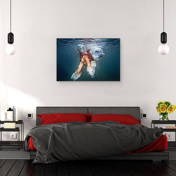 Tablou Canvas - Nu Plange, Alice, Marime: 40 x 60 cm - 3- Roveli