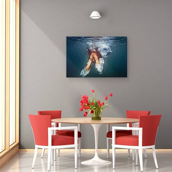 Tablou Canvas - Nu Plange, Alice, Marime: 40 x 60 cm - 4- Roveli