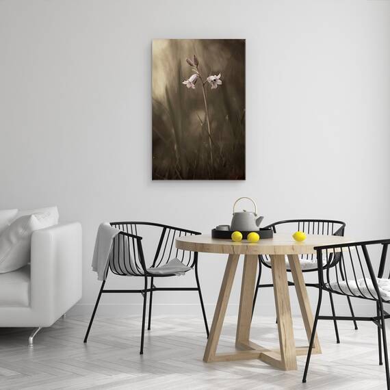 Tablou Canvas - O Floare Mica Pe Pamant, Marime: 40 x 60 cm - 4- Roveli