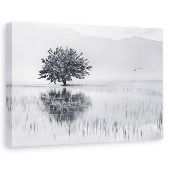 Tablou Canvas - Oglinda Cu Arc, Marime: 40 x 60 cm - - Roveli