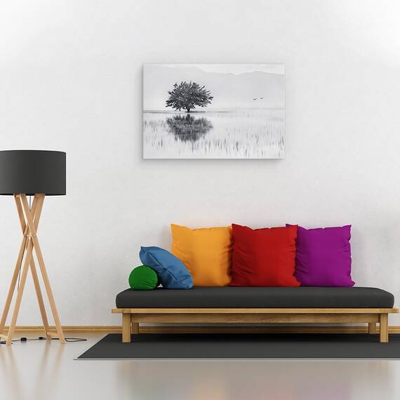 Tablou Canvas - Oglinda Cu Arc, Marime: 40 x 60 cm - 2- Roveli