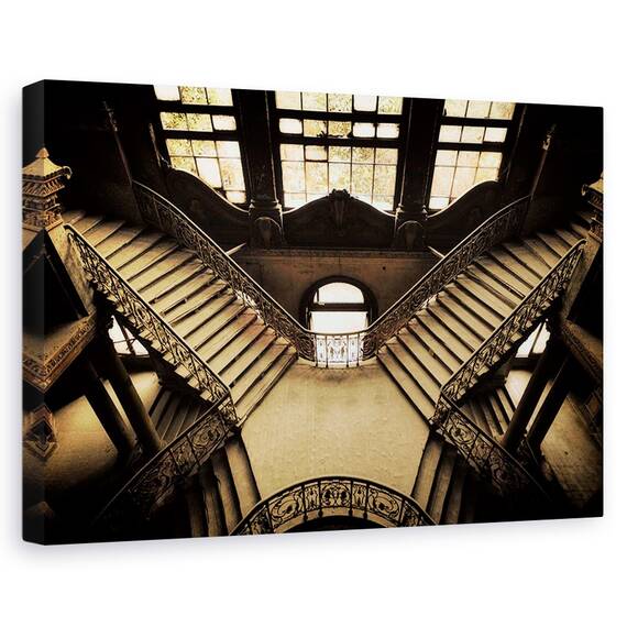Tablou Canvas - Palatul Abandonat, Marime: 40 x 60 cm - - Roveli