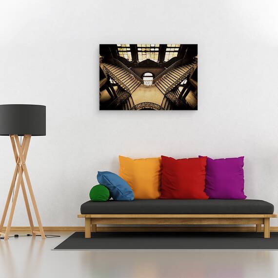 Tablou Canvas - Palatul Abandonat, Marime: 40 x 60 cm - 2- Roveli