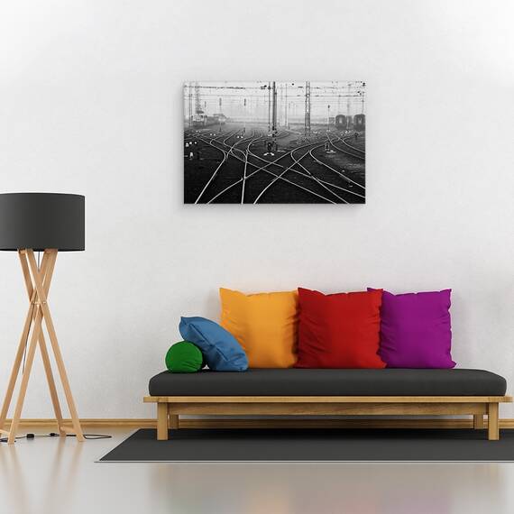 Tablou Canvas - Pasager De Noiembrie, Marime: 40 x 60 cm - 2- Roveli