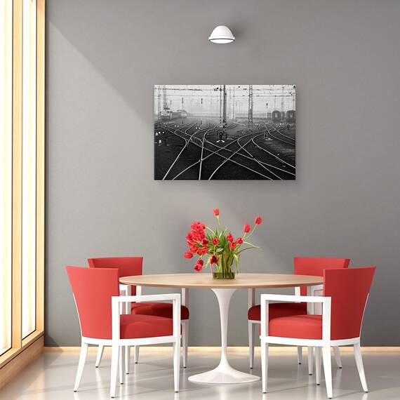 Tablou Canvas - Pasager De Noiembrie, Marime: 40 x 60 cm - 4- Roveli