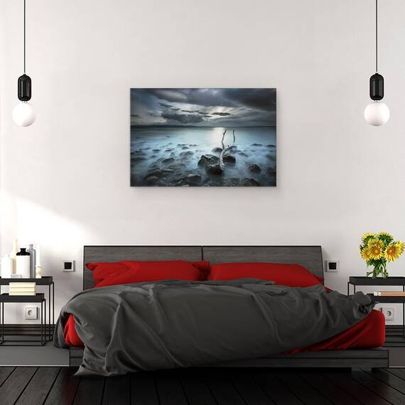 Tablou Canvas - Peisaj Lunar, Marime: 40 x 60 cm - 3- Roveli