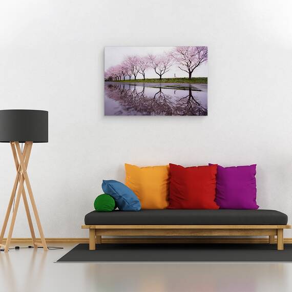 Tablou Canvas - Ploaie De Primavara, Marime: 40 x 60 cm - 2- Roveli