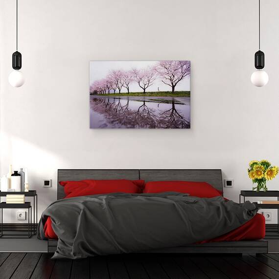Tablou Canvas - Ploaie De Primavara, Marime: 40 x 60 cm - 3- Roveli
