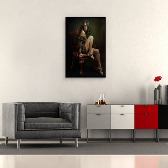 Tablou Canvas - Portretul Lui Helen, Marime: 40 x 60 cm - 2- Roveli
