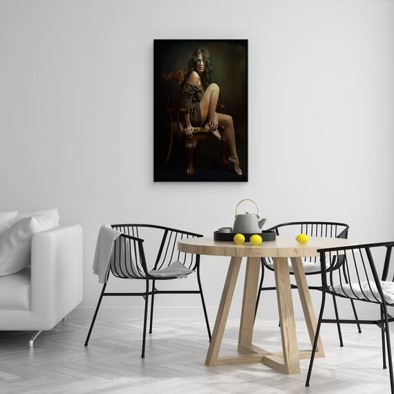 Tablou Canvas - Portretul Lui Helen, Marime: 40 x 60 cm - 4- Roveli