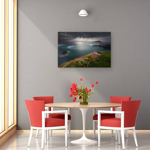 Tablou Canvas - Punctul Godrevy, Marime: 40 x 60 cm - 4- Roveli