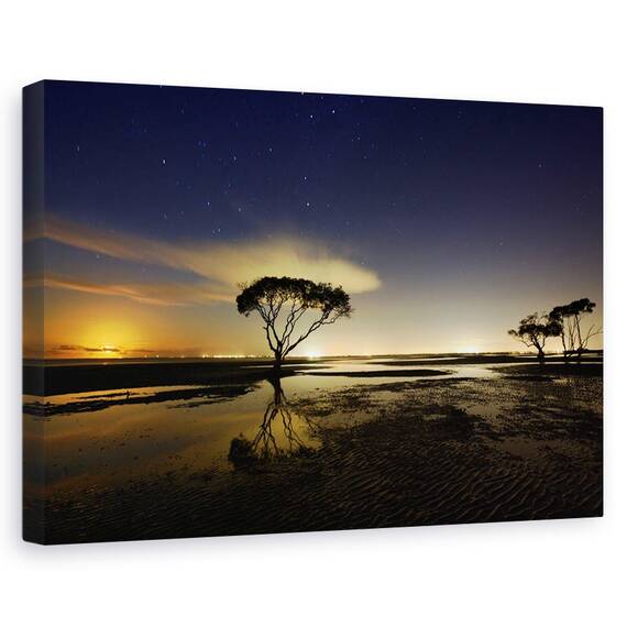 Tablou Canvas - Rasaritul Lunii, Marime: 40 x 60 cm - - Roveli