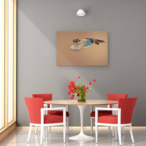 Tablou Canvas - Rata De Lemn, Marime: 40 x 60 cm - 4- Roveli