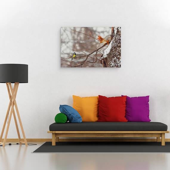 Tablou Canvas - Salut, Marime: 40 x 60 cm - 2- Roveli