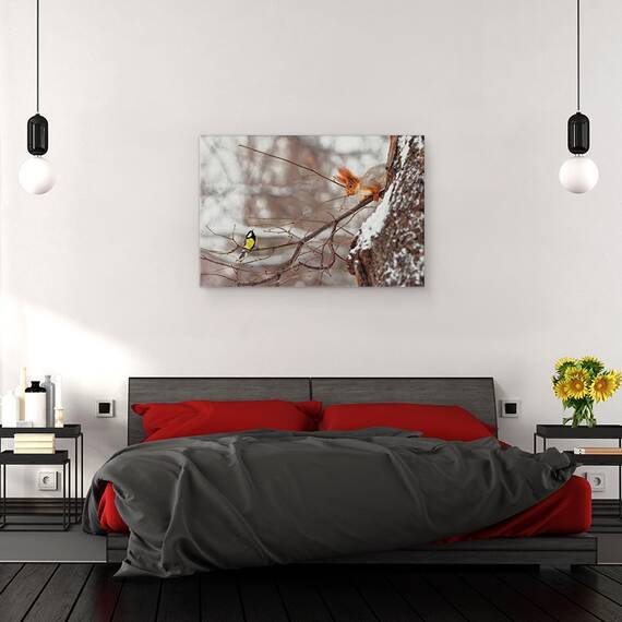 Tablou Canvas - Salut, Marime: 40 x 60 cm - 3- Roveli