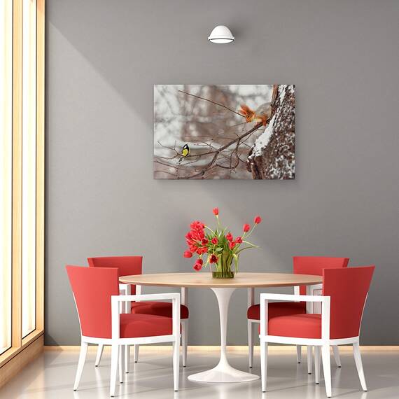Tablou Canvas - Salut, Marime: 40 x 60 cm - 4- Roveli