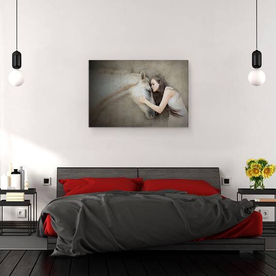 Tablou Canvas - Sarut, Marime: 40 x 60 cm - 3- Roveli