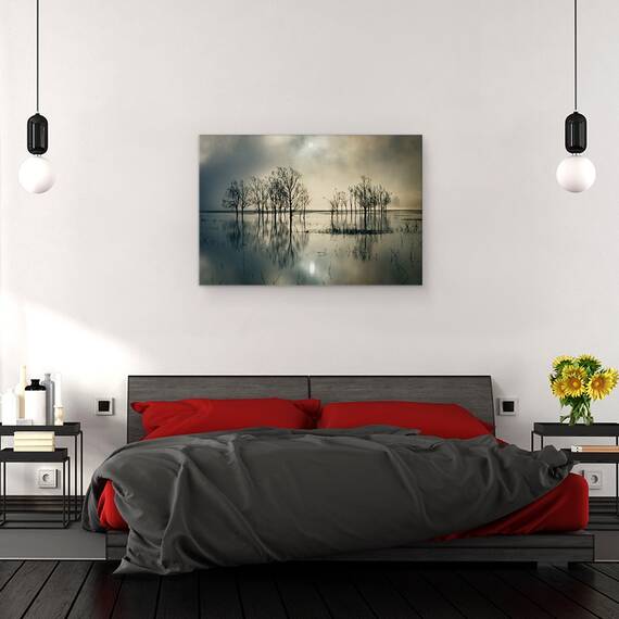 Tablou Canvas - Secretul Lacului, Marime: 40 x 60 cm - 3- Roveli