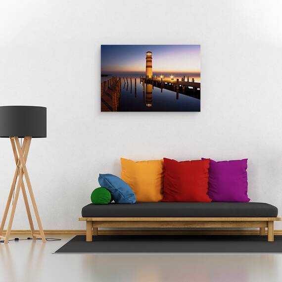 Tablou Canvas - Silueta Farului, Marime: 40 x 60 cm - 2- Roveli