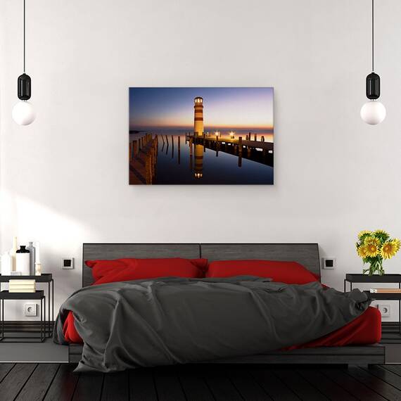 Tablou Canvas - Silueta Farului, Marime: 40 x 60 cm - 3- Roveli