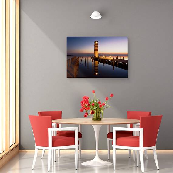 Tablou Canvas - Silueta Farului, Marime: 40 x 60 cm - 4- Roveli
