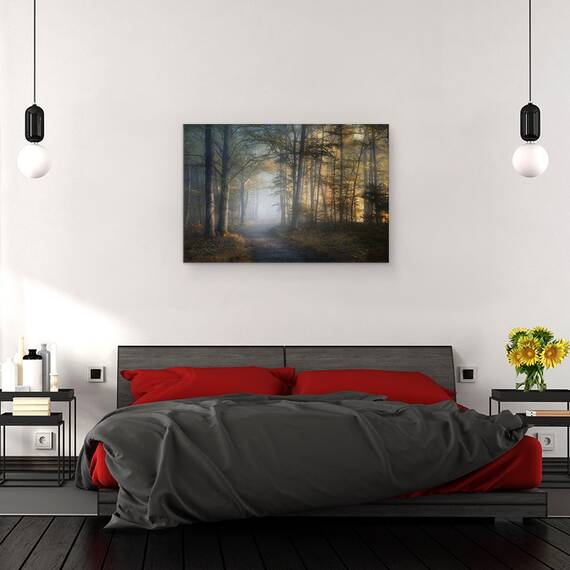 Tablou Canvas - Simfonia Toamnei, Marime: 40 x 60 cm - 3- Roveli