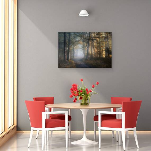 Tablou Canvas - Simfonia Toamnei, Marime: 40 x 60 cm - 4- Roveli
