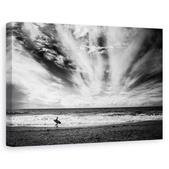 Tablou Canvas - Singuratatea Unui Surfer, Marime: 40 x 60 cm - - Roveli