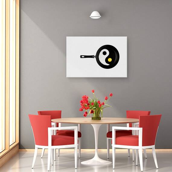 Tablou Canvas - Taijitu, Marime: 40 x 60 cm - 3- Roveli