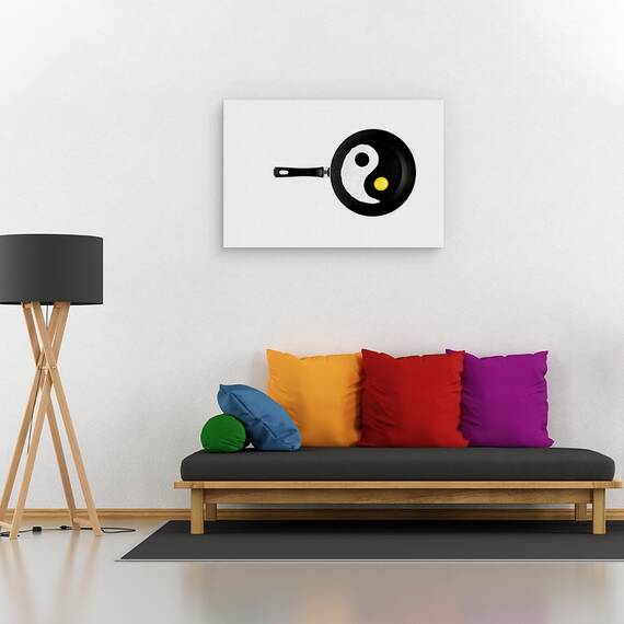 Tablou Canvas - Taijitu, Marime: 40 x 60 cm - 4- Roveli