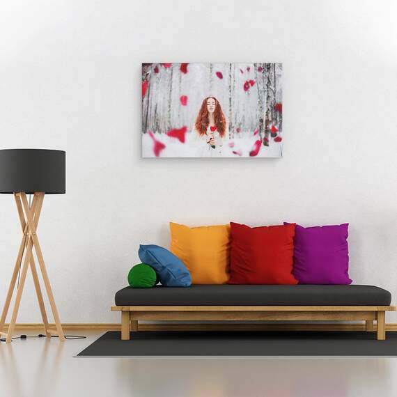 Tablou Canvas - Trandafir, Marime: 40 x 60 cm - 2- Roveli