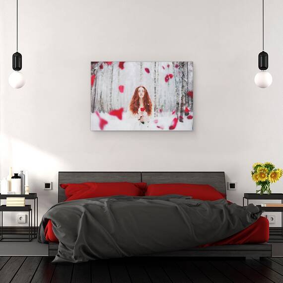 Tablou Canvas - Trandafir, Marime: 40 x 60 cm - 3- Roveli